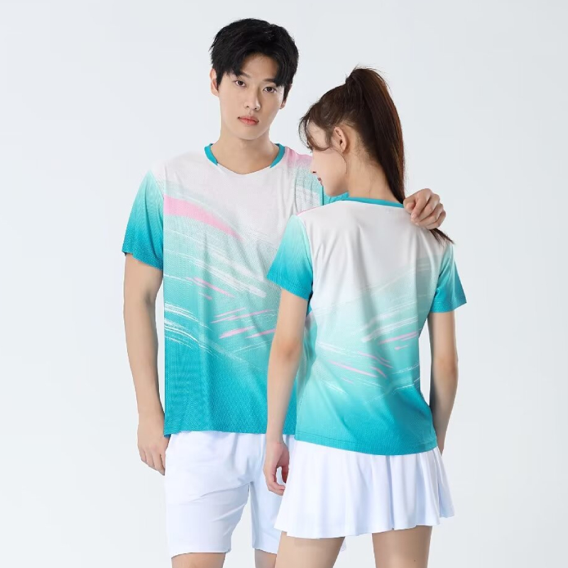 Badminton Jersey - Kaus Tenis Meja Uniseks Jersey Olahraga