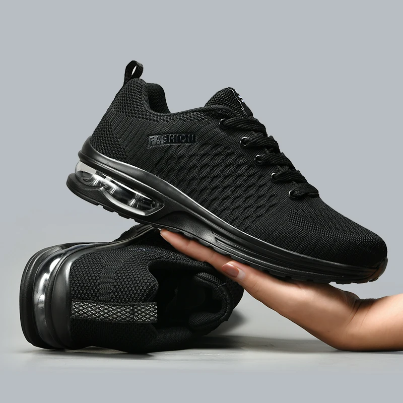 Badminton Shoes Men - Sepatu Lari Pria Sepatu Kets Bertali