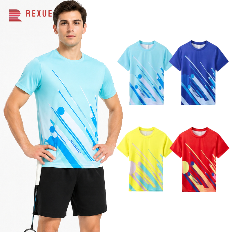 Badminton Jersey - Kaos Bulu Tangkis Pria Cepat Kering