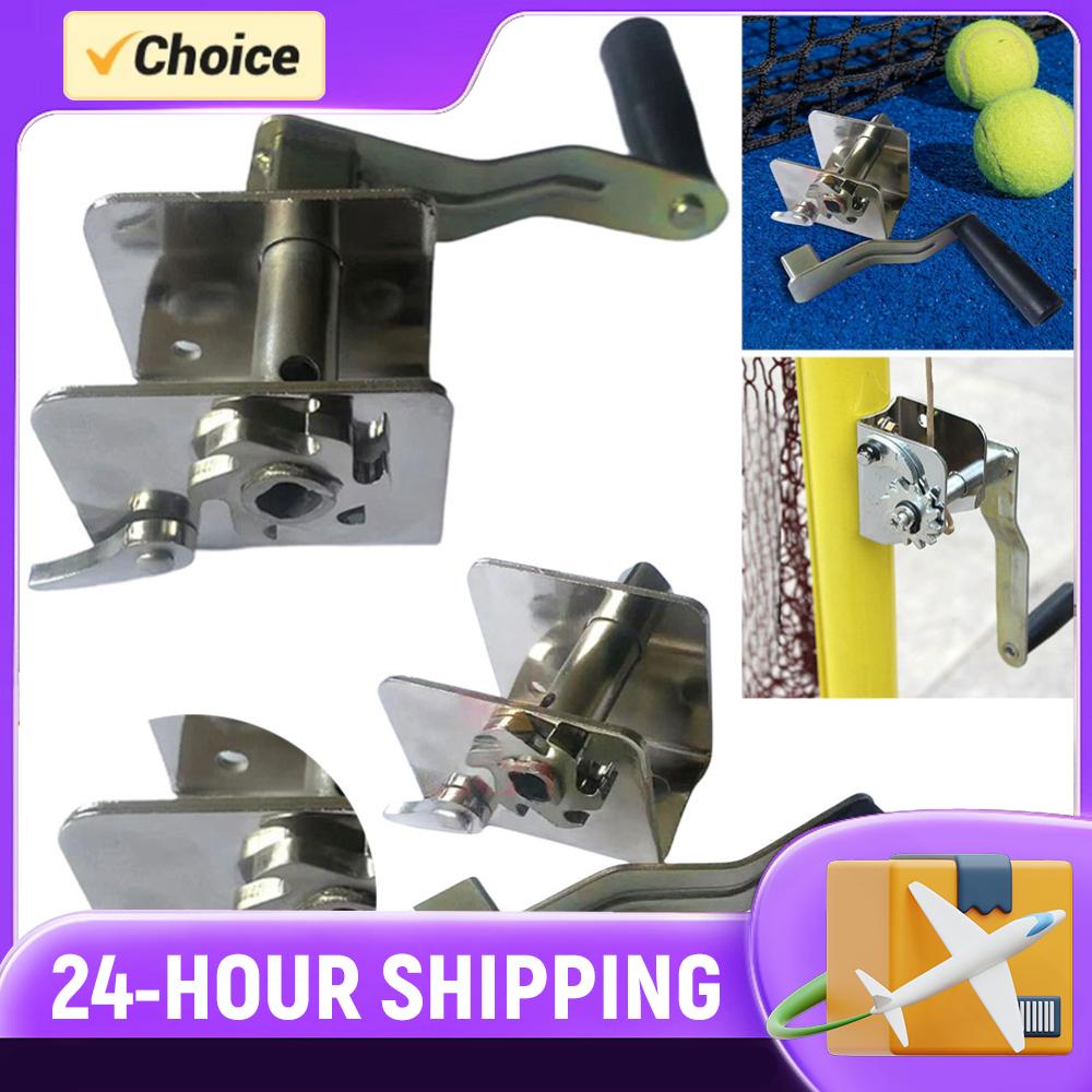 Badminton Net - Penarik Jaring Olahraga dengan Engkol Tangan,