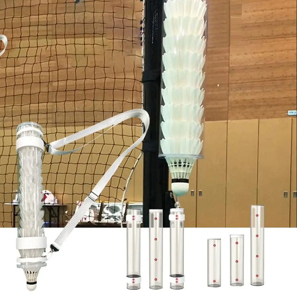 Badminton Shuttlecock - Tabung Magnetik Penyimpanan Shuttlecock Bulu Tangkis,