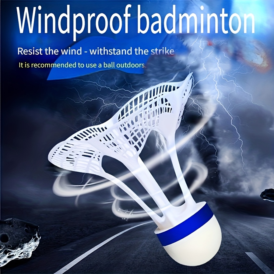 Badminton Materi - 8 buah, Shuttlecock Bulu Tangkis Tahan