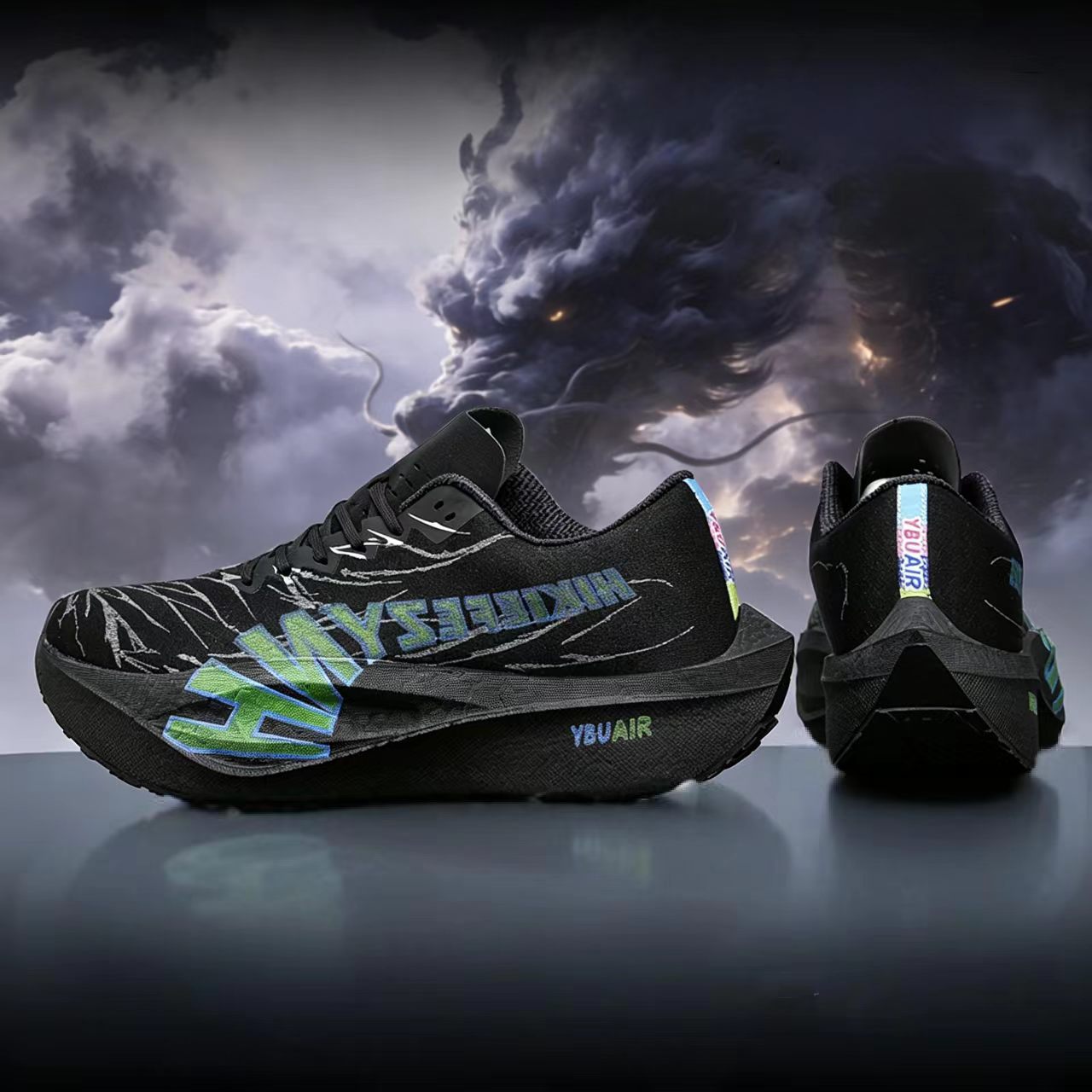 Badminton Shoes - Sepatu Lari Pria dengan Pelat Karbon,
