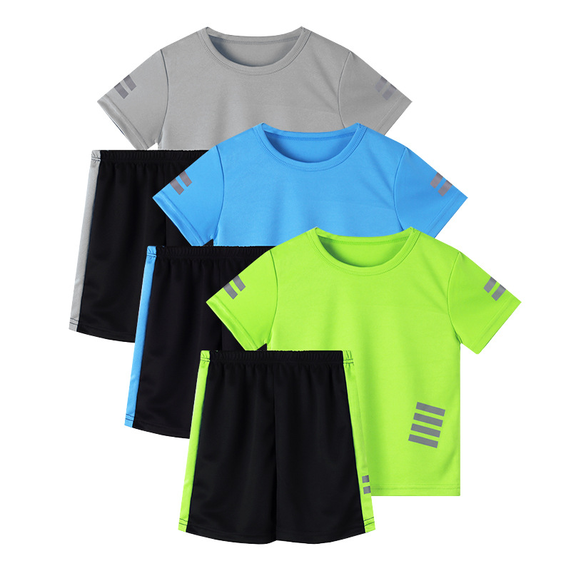 Badminton Jersey - Pakaian Olahraga Anak Laki-laki untuk Usia