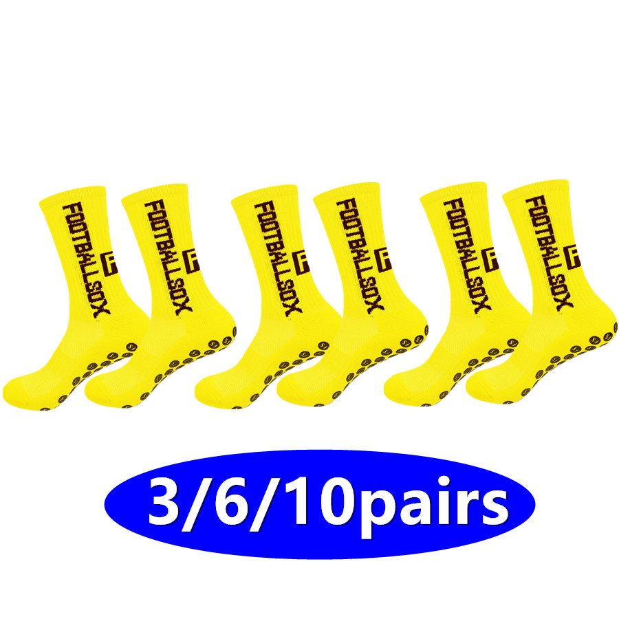 Sports Grip - 3/6/10 Pasang Kaus Kaki Olahraga Anti