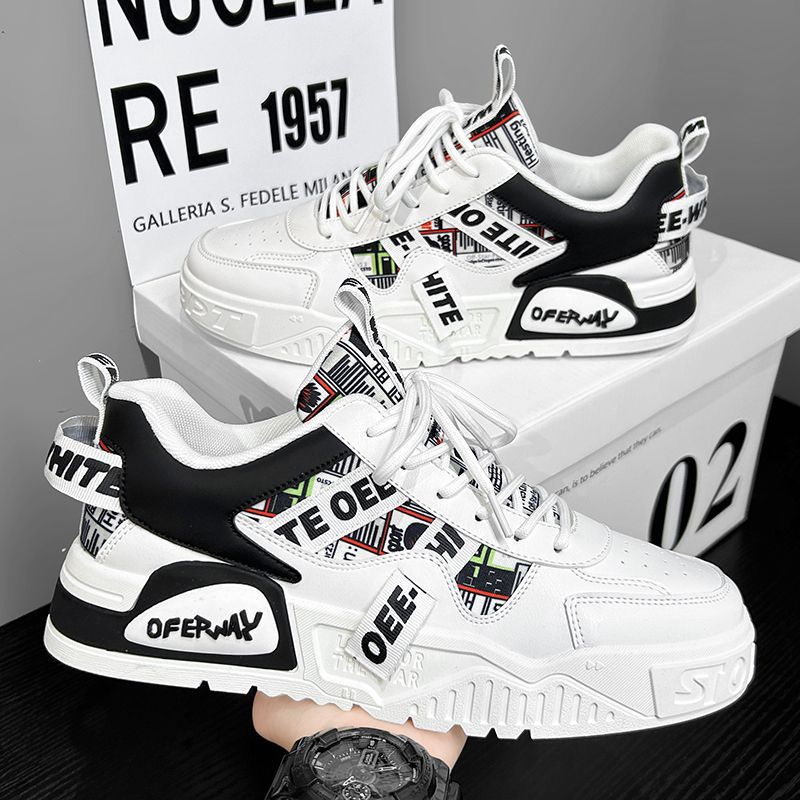 Badminton Shoes Men - Sepatu Kulit Fashion Kasual Sepatu Pria