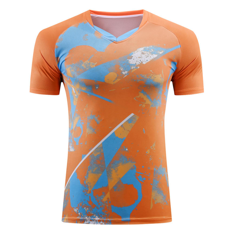 Kaos Tenis Meja V-Neck Pria Wa - Badminton Jersey ulasan dan harga