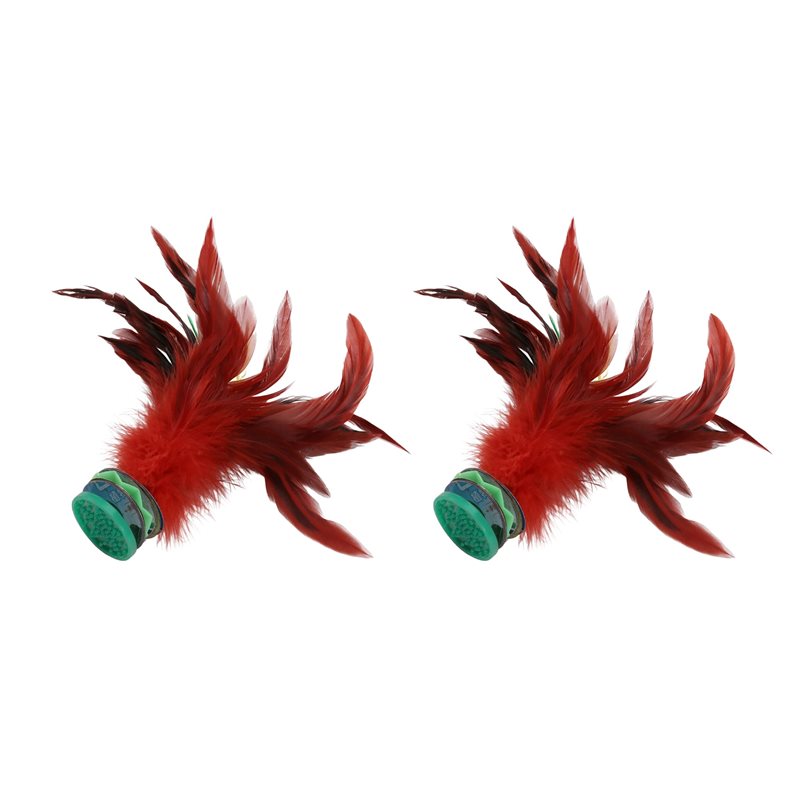 A99I-2 Buah Shuttlecock Berwar - Feather Shuttlecock ulasan dan harga