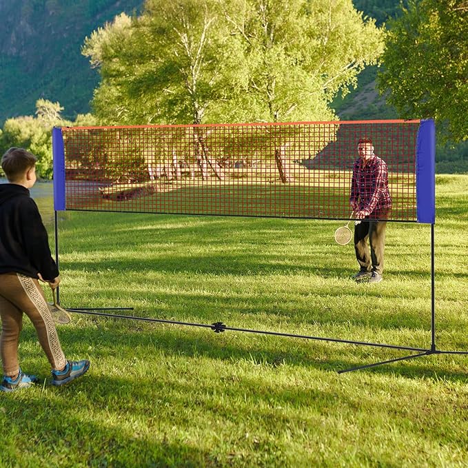 Jaring Bulu Tangkis Portabel U - Badminton Net ulasan dan harga