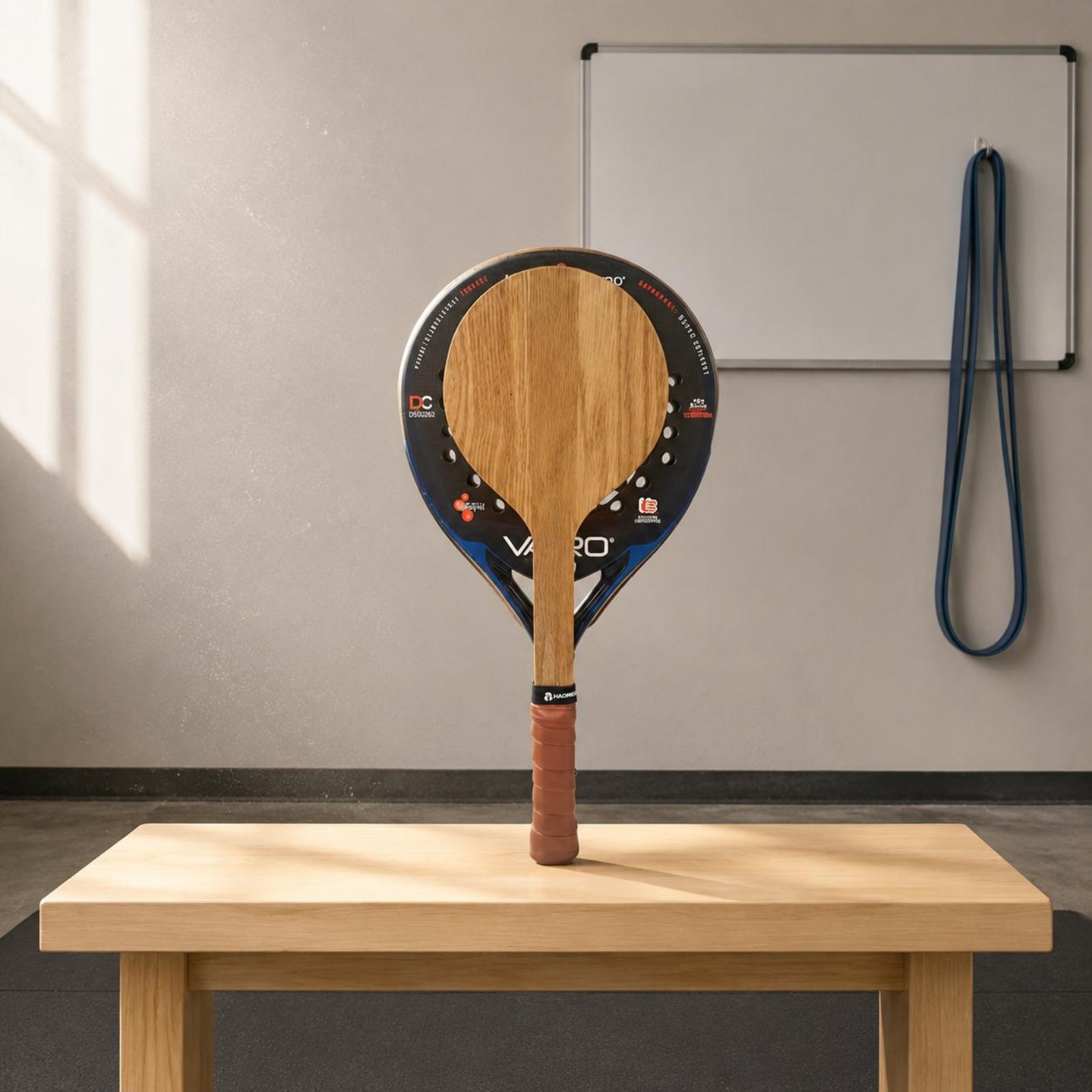 Raket Tenis Pantai Kayu, Raket - Sports Grip ulasan dan harga