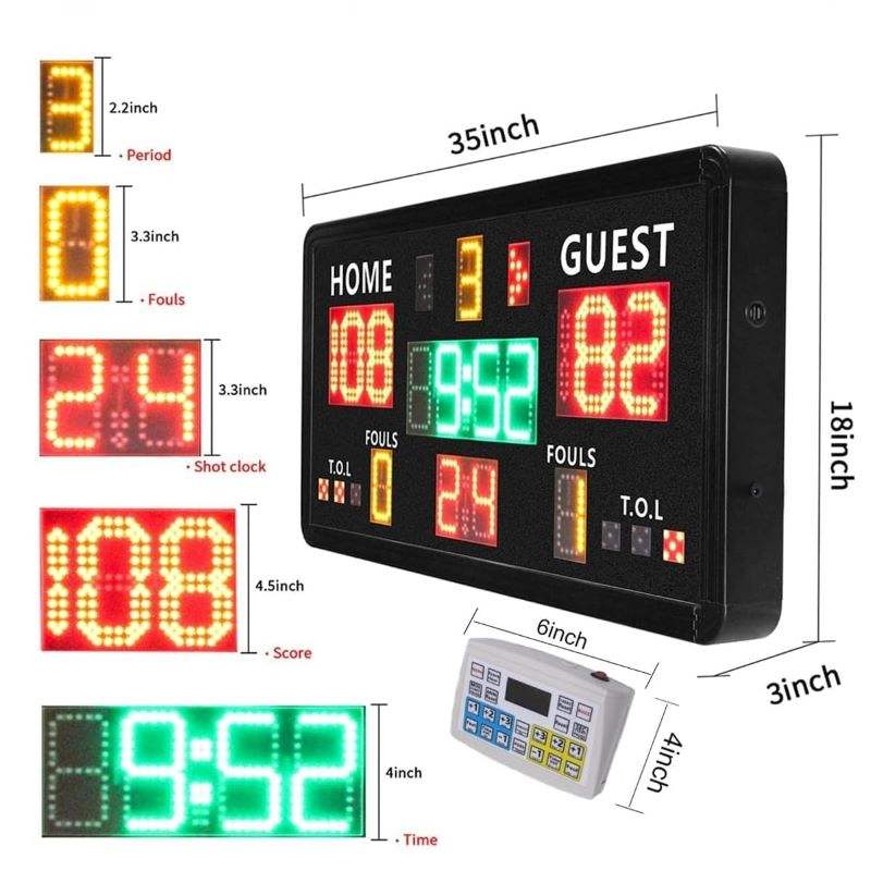 Panel Kontrol Konsol Portabel  - Scoreboard Digital ulasan dan harga