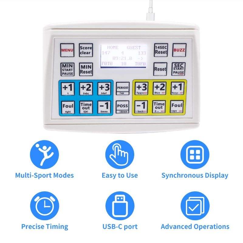 Panel Kontrol Konsol Portabel  - Scoreboard Digital ulasan dan harga