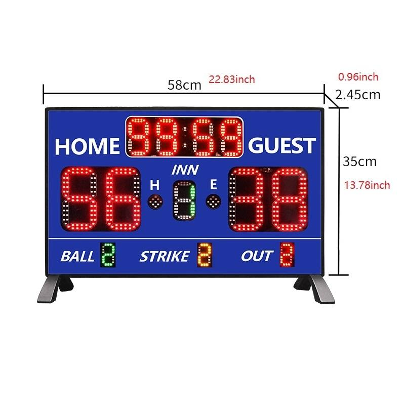 Papan Skor Basket Digital LED  - Scoreboard Digital ulasan dan harga