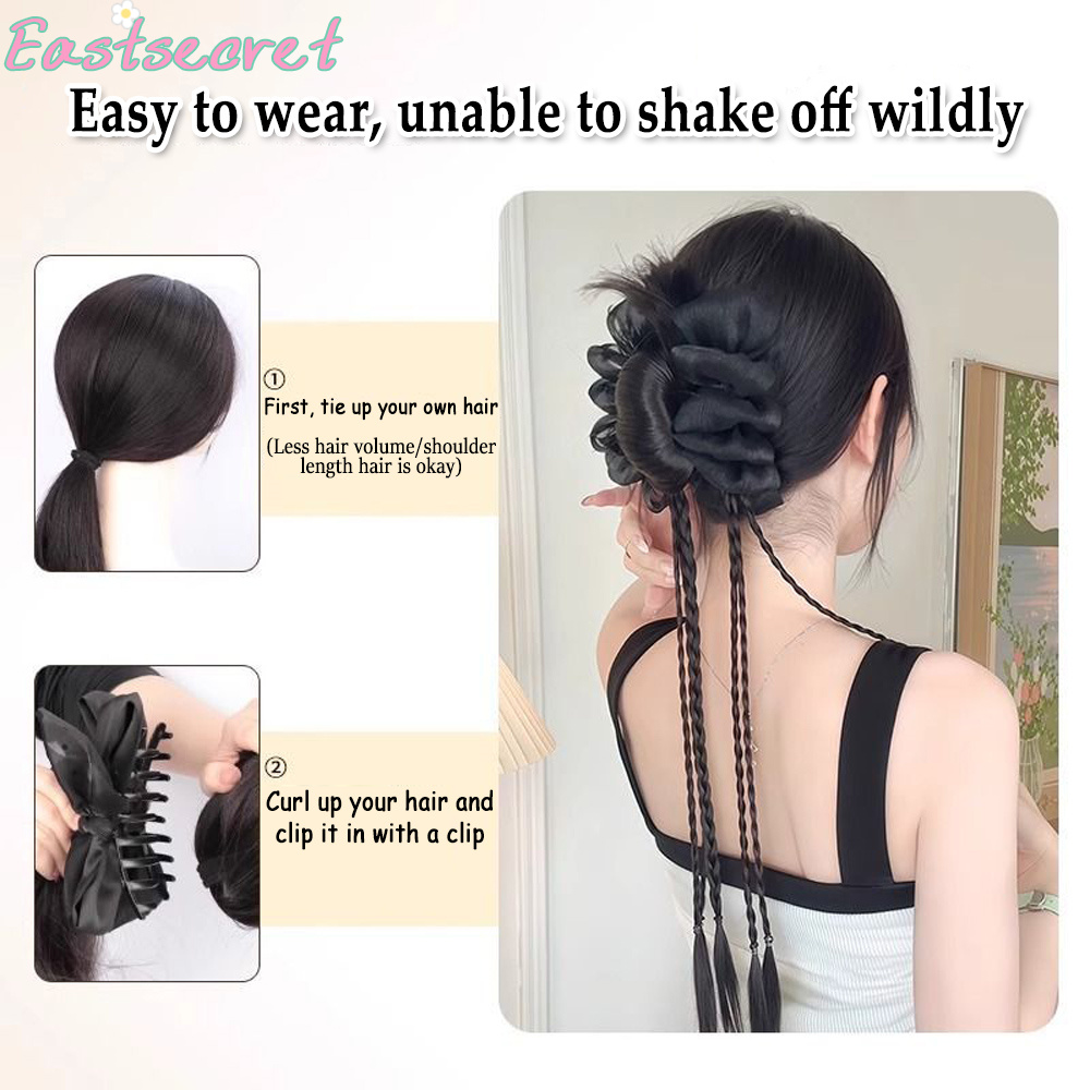 Jepit Rambut Model Pita Hitam  - Feather Shuttlecock ulasan dan harga