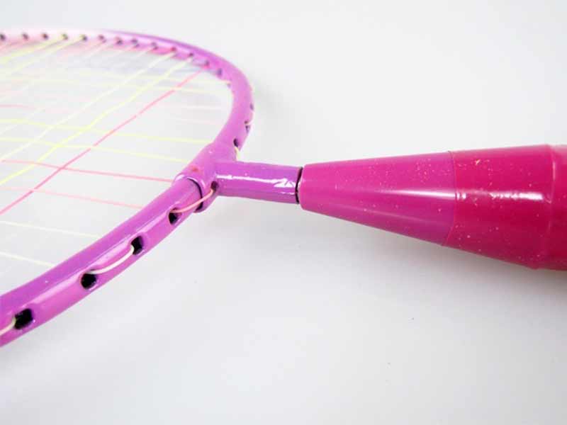 Raket Bulu Tangkis Logam Titan - Badminton Racket Carbon ulasan dan harga