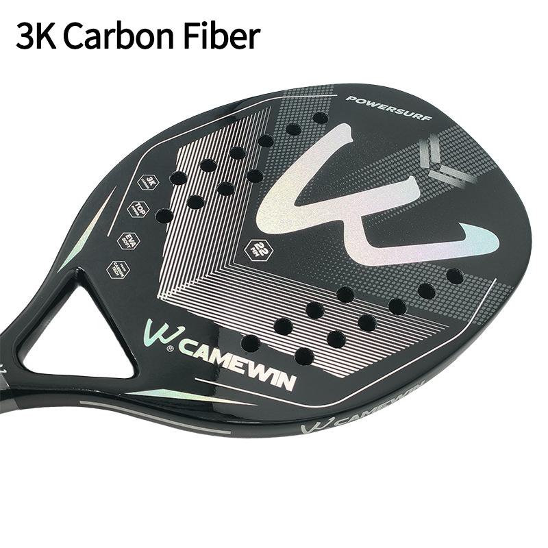 Camewin raket tenis pantai 3K, - Badminton Racket Carbon ulasan dan harga
