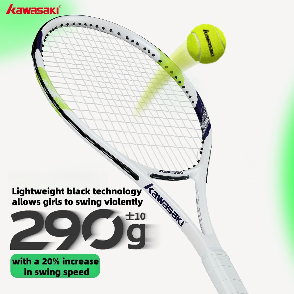 Set Raket Tenis Ringan Kawasak - Badminton Racket Carbon ulasan dan harga