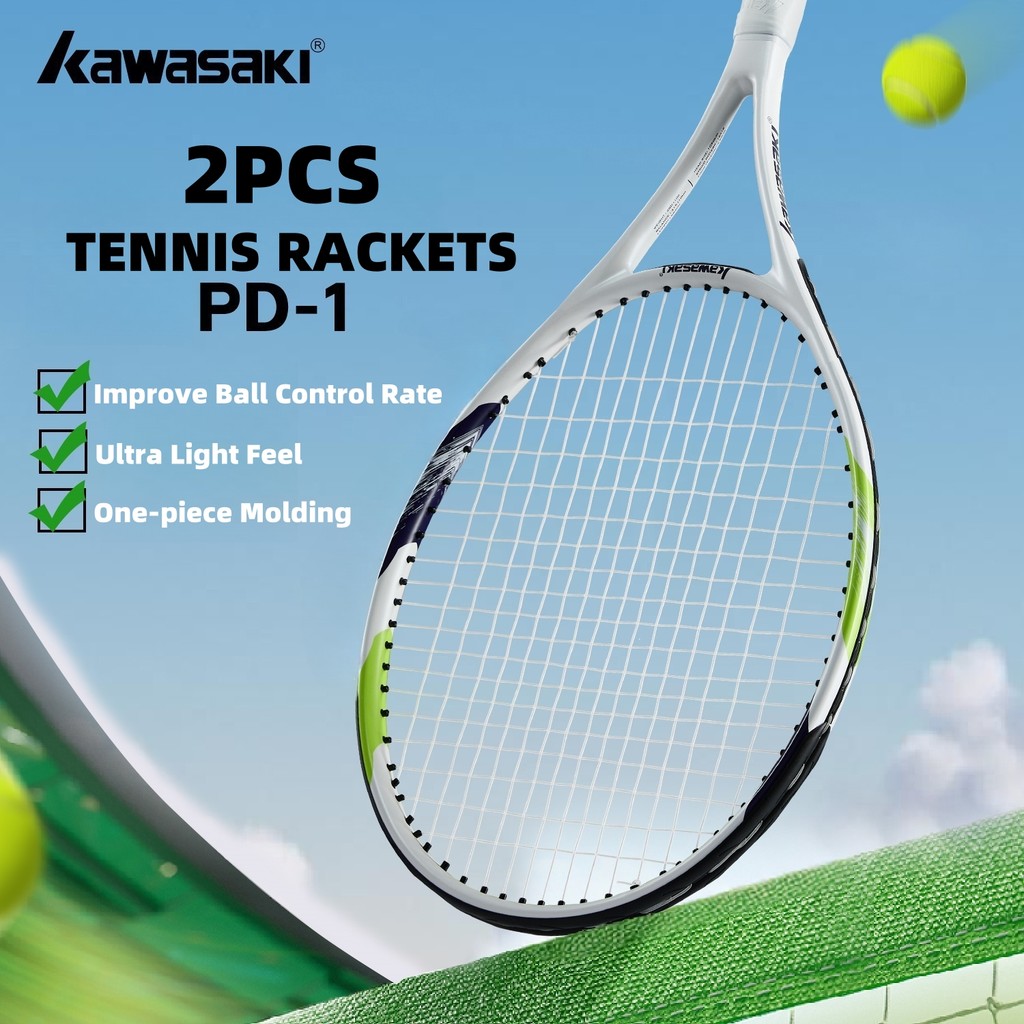 Set Raket Tenis Ringan Kawasak - Badminton Racket Carbon ulasan dan harga
