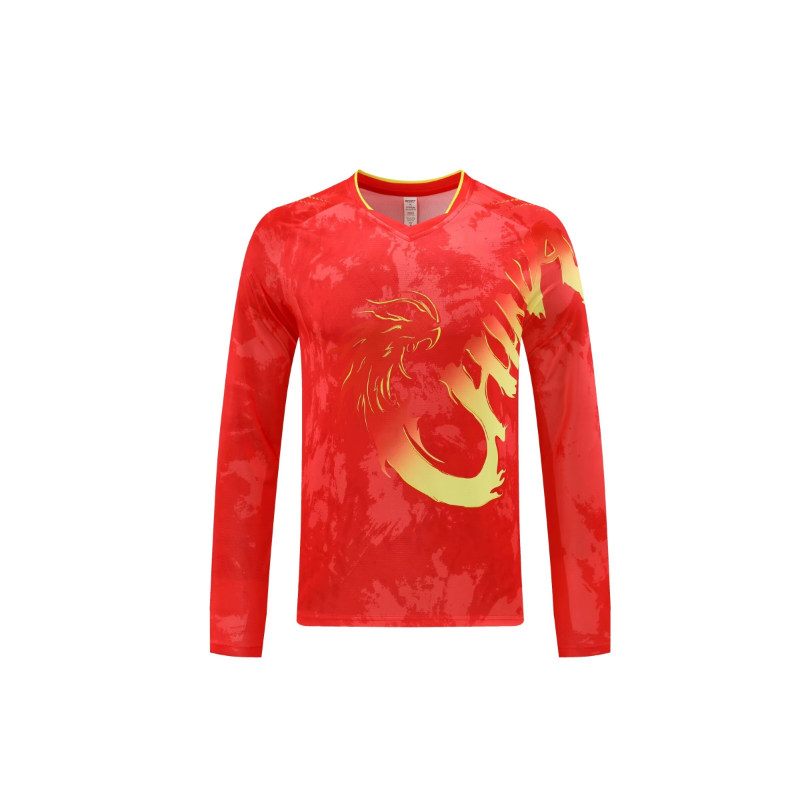 Kemeja tenis meja lengan panja - Badminton Jersey ulasan dan harga