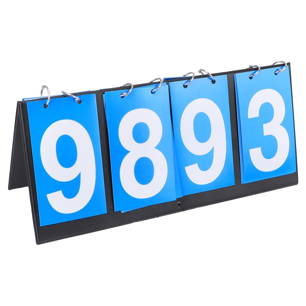 Papan Skor 4 Digit Warna Biru  - Scoreboard Digital ulasan dan harga