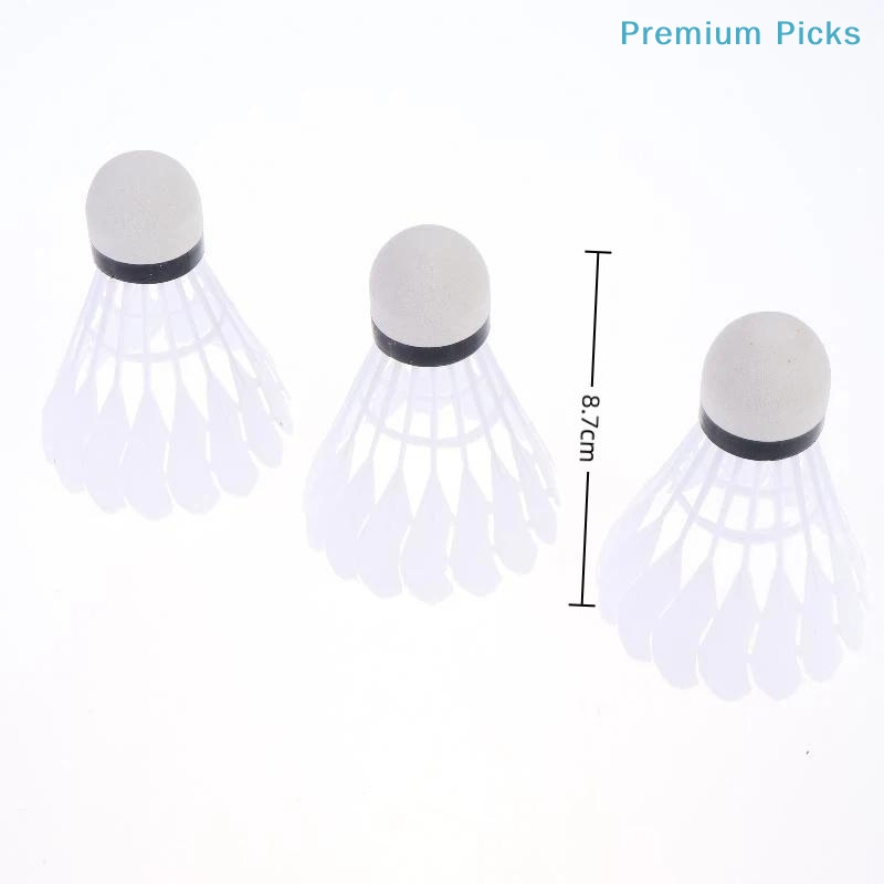 3/6/12 buah kok bulu tangkis p - Badminton Shuttlecock ulasan dan harga