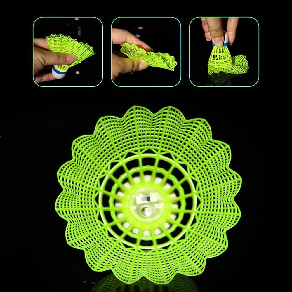 Bola Lampu Bulu Tangkis LED Me - Feather Shuttlecock ulasan dan harga