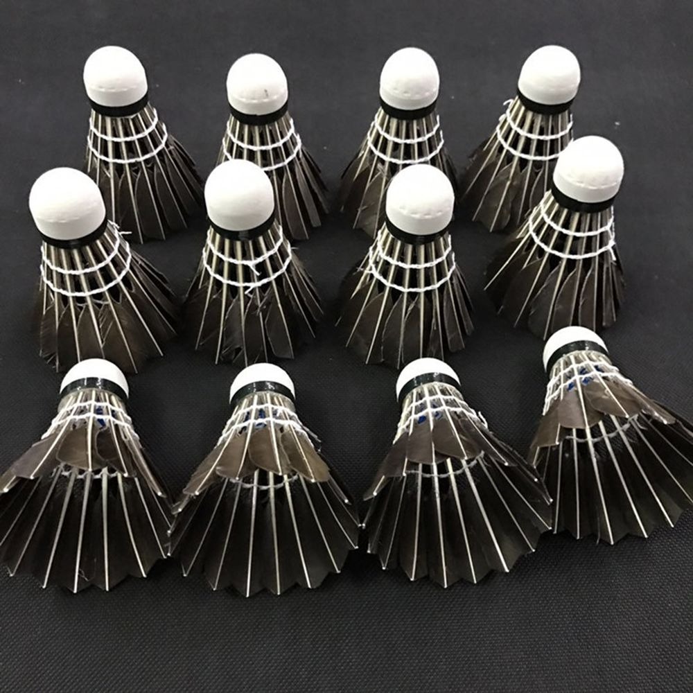 3/6/12 Buah Aksesori Bulu Tang - Feather Shuttlecock ulasan dan harga