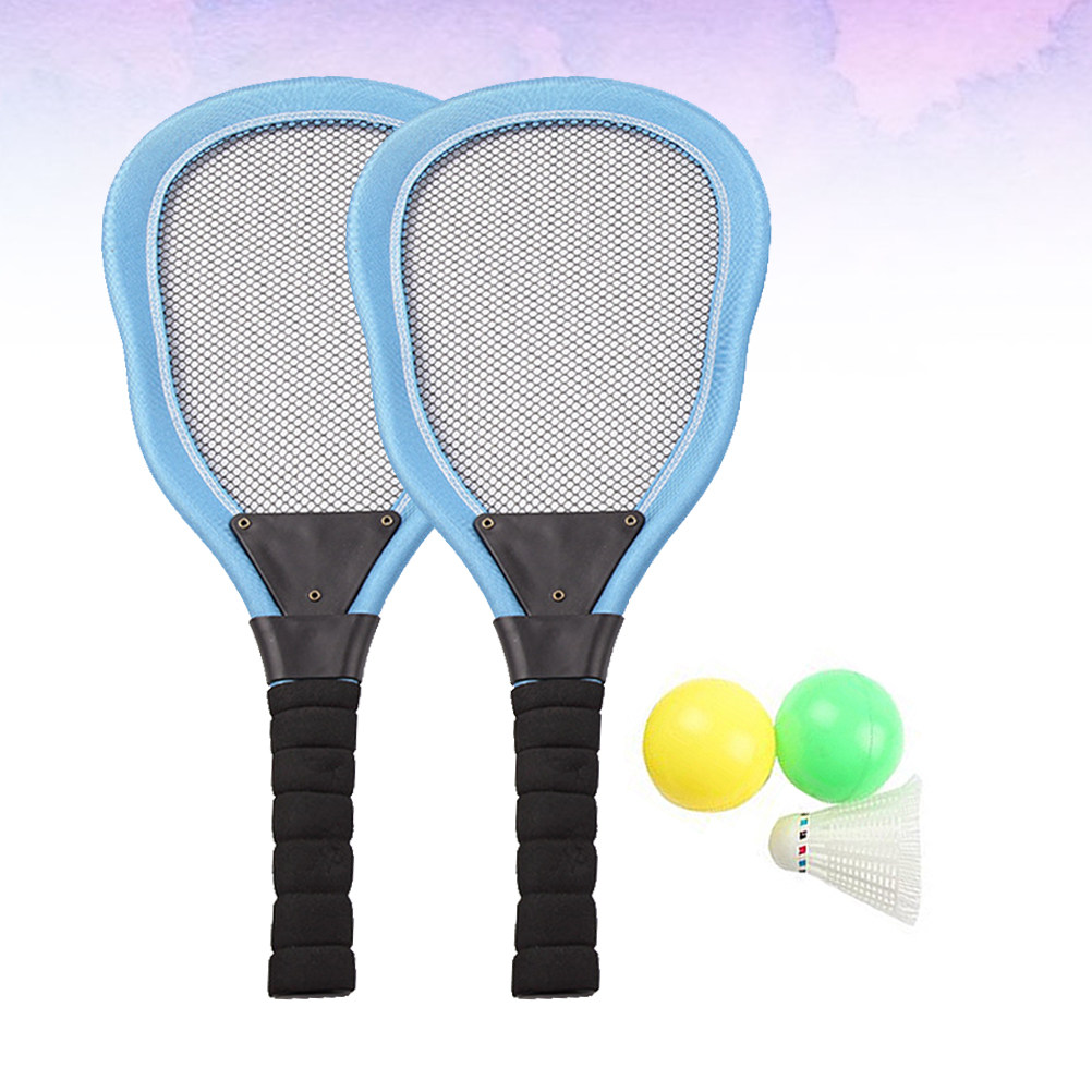 5 Set Raket Pantai Premium den - Badminton Racket ulasan dan harga