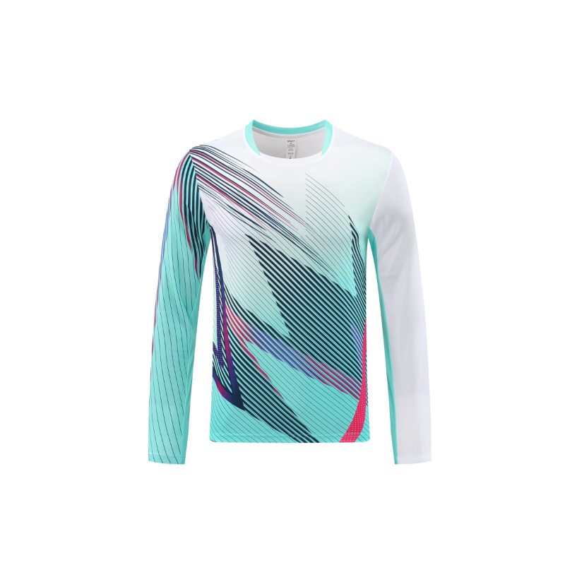 Kemeja Badminton lengan panjan - Badminton Jersey ulasan dan harga