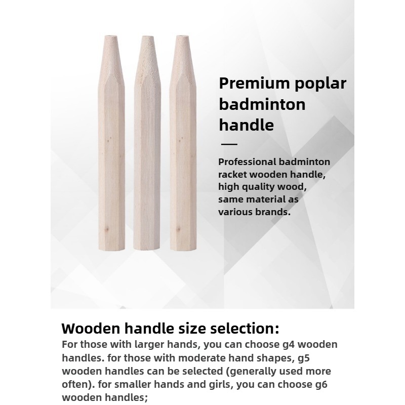 Perbaikan Gagang Kayu untuk Ra - Badminton Grip ulasan dan harga