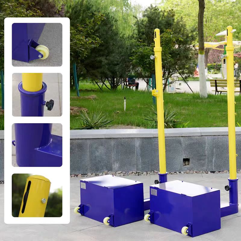 Tiang Bulu Tangkis/Voli Profes - Badminton Net ulasan dan harga