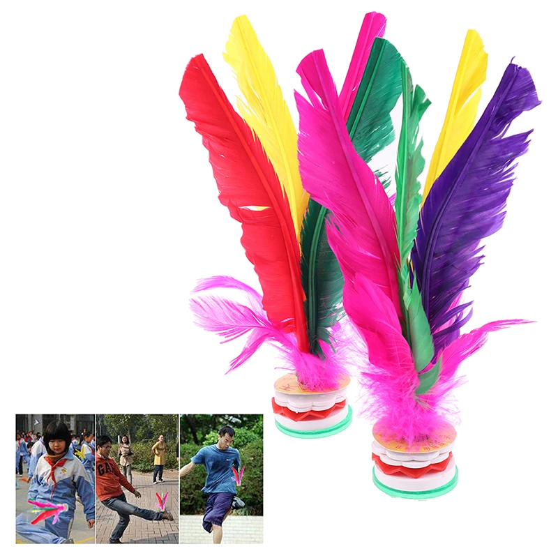 2 Buah Shuttlecock Jianzi untu - Feather Shuttlecock ulasan dan harga