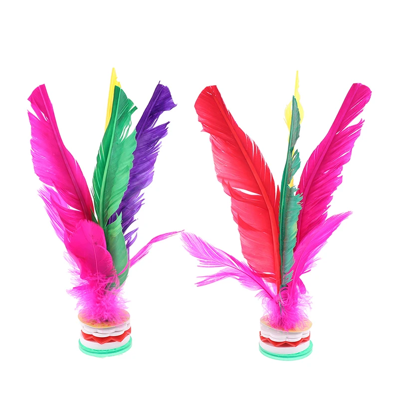 2 Buah Shuttlecock Jianzi untu - Feather Shuttlecock ulasan dan harga
